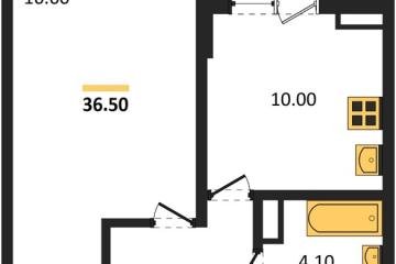 Фото №1: 1-комнатная квартира 36 м² - Краснодар, мкр. ЖК Парк у Дома, ул. Героев-Разведчиков, 11к2