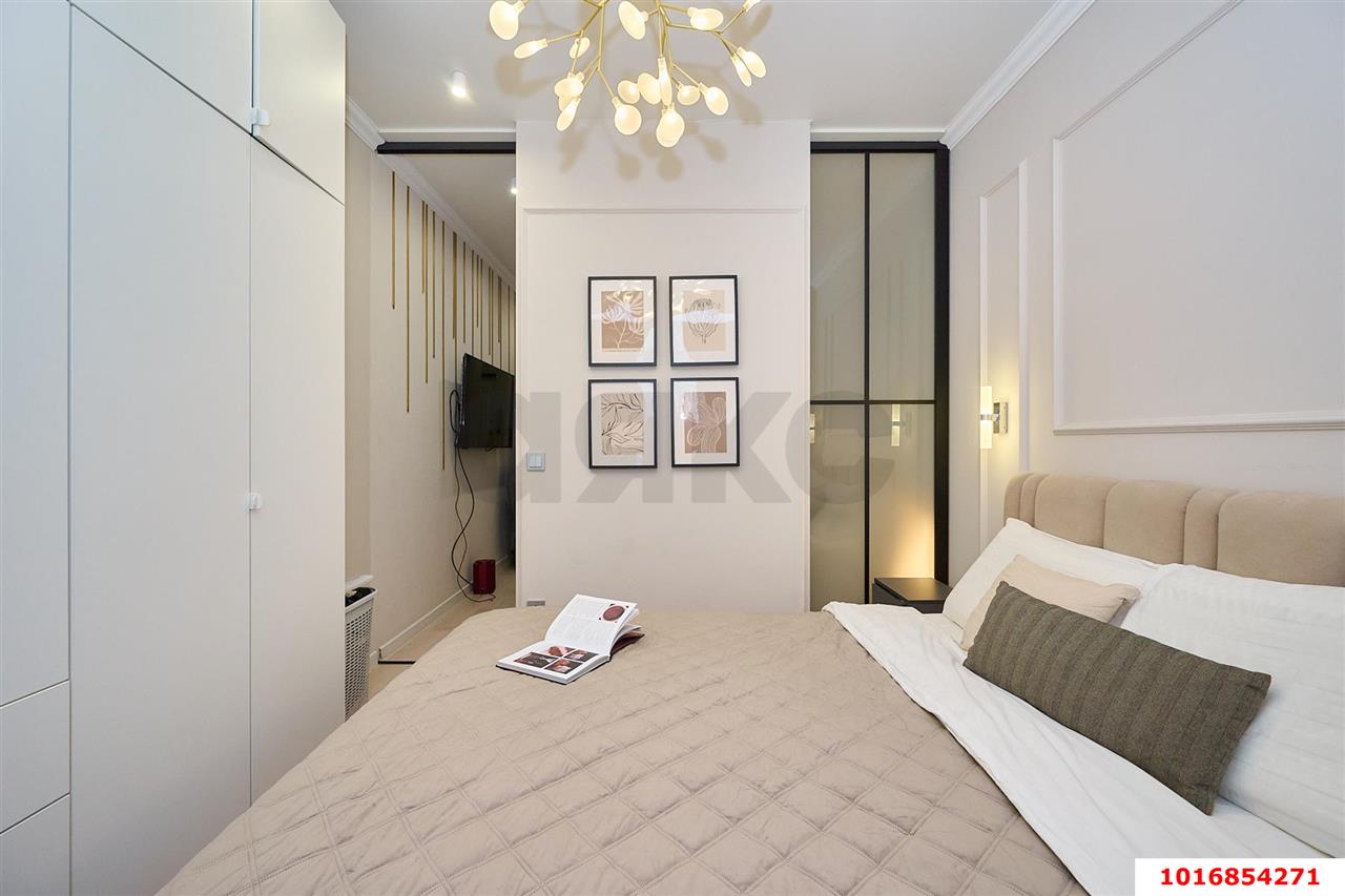 Фото №6: 1-комнатная квартира 43 м² - Краснодар, Прикубанский внутригородской округ, мкр. жилой комплекс Цветы, ул. Круговая, 4Вк5