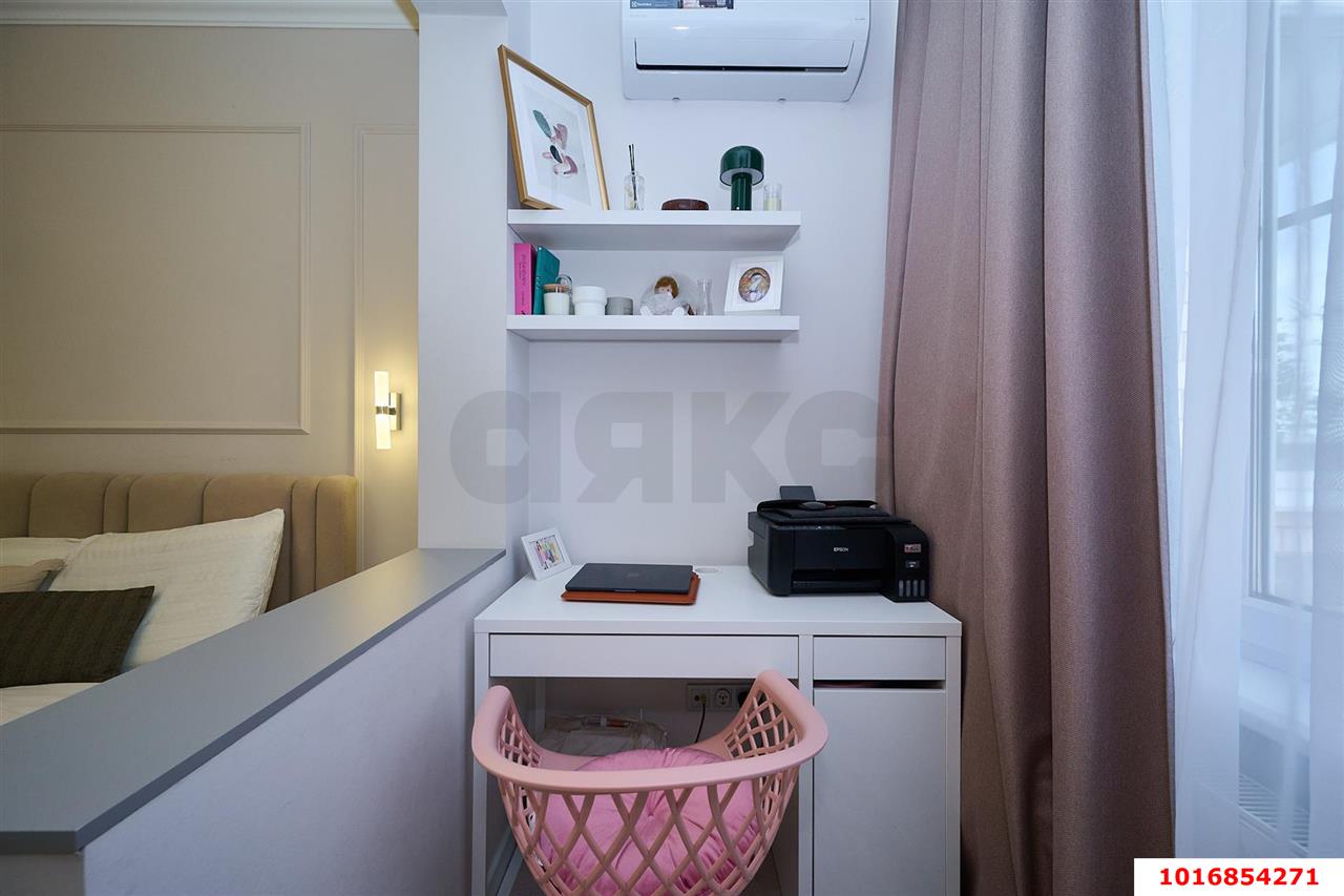 Фото №5: 1-комнатная квартира 43 м² - Краснодар, Прикубанский внутригородской округ, мкр. жилой комплекс Цветы, ул. Круговая, 4Вк5