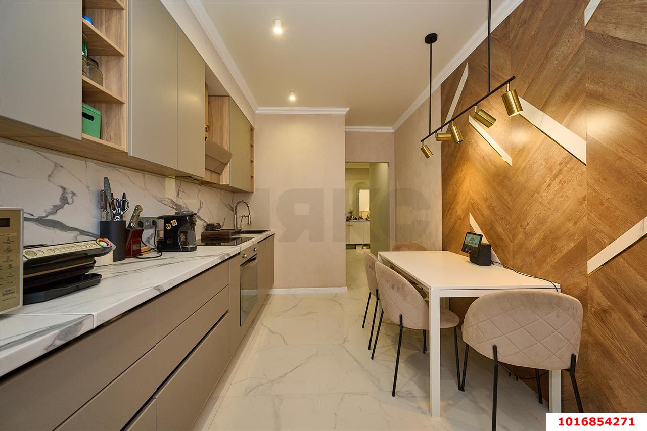 Фото №2: 1-комнатная квартира 43 м² - Краснодар, Прикубанский внутригородской округ, мкр. жилой комплекс Цветы, ул. Круговая, 4Вк5