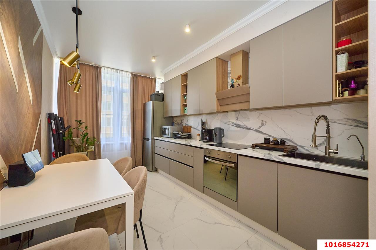 Фото №1: 1-комнатная квартира 43 м² - Краснодар, Прикубанский внутригородской округ, мкр. жилой комплекс Цветы, ул. Круговая, 4Вк5