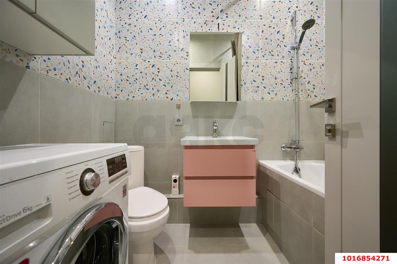 Фото №10: 1-комнатная квартира 43 м² - Краснодар, Прикубанский внутригородской округ, мкр. жилой комплекс Цветы, ул. Круговая, 4Вк5