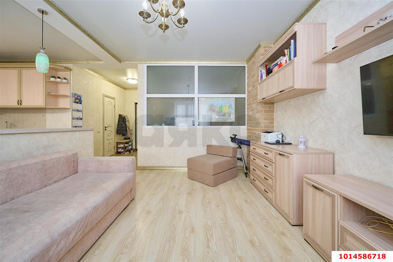 Фото №3: 1-комнатная квартира 50 м² - Краснодар, Прикубанский внутригородской округ, Фестивальный, Солнечный, мкр. жилой комплекс Солнечный Парк, ул. имени Симиренко, 37к2