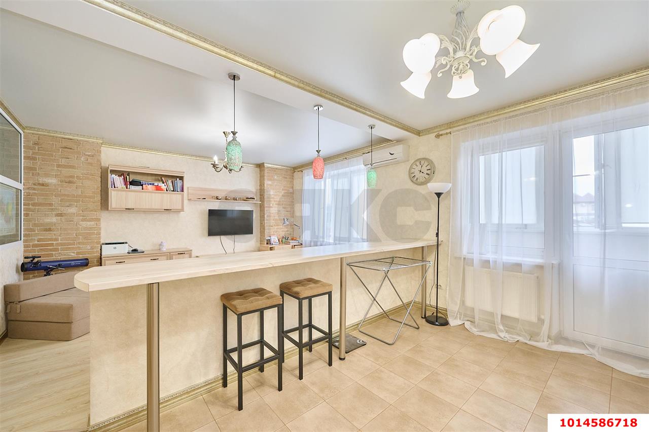 Фото №10: 1-комнатная квартира 50 м² - Краснодар, Прикубанский внутригородской округ, Фестивальный, Солнечный, мкр. жилой комплекс Солнечный Парк, ул. имени Симиренко, 37к2