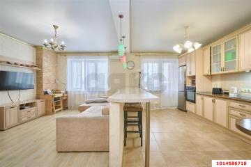 Фото №1: 1-комнатная квартира 50 м² - Краснодар, мкр. жилой комплекс Солнечный Парк, ул. имени Симиренко, 37к2