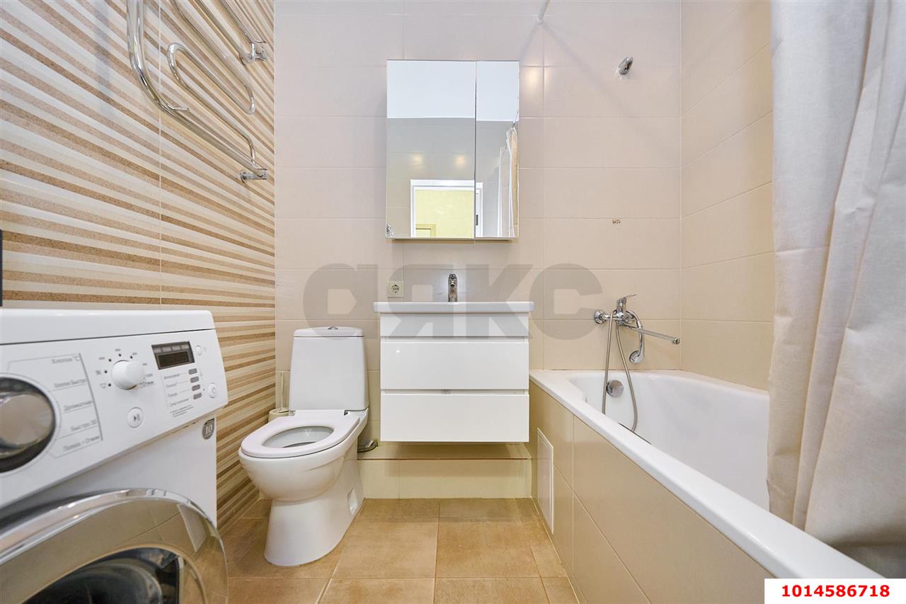 Фото №16: 1-комнатная квартира 50 м² - Краснодар, Прикубанский внутригородской округ, Фестивальный, Солнечный, мкр. жилой комплекс Солнечный Парк, ул. имени Симиренко, 37к2