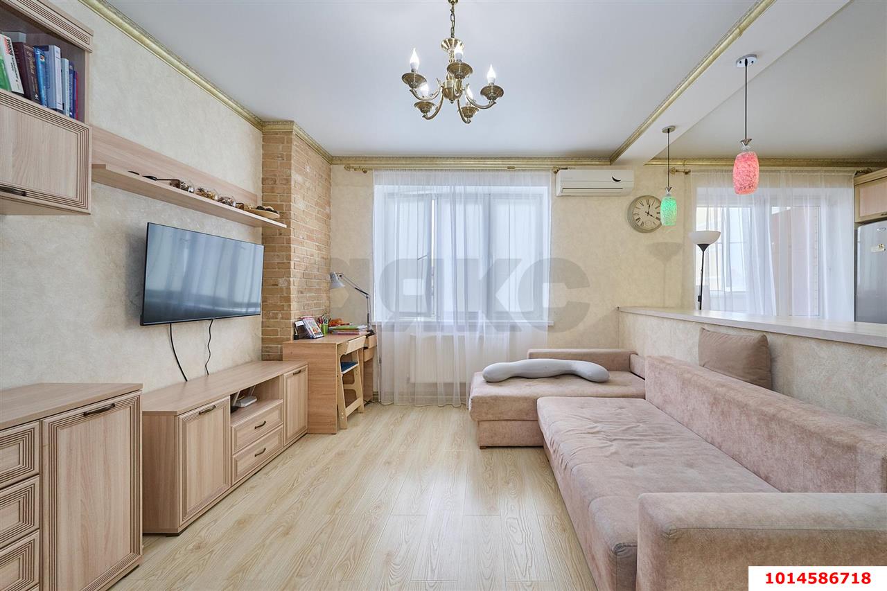 Фото №2: 1-комнатная квартира 50 м² - Краснодар, Прикубанский внутригородской округ, Фестивальный, Солнечный, мкр. жилой комплекс Солнечный Парк, ул. имени Симиренко, 37к2