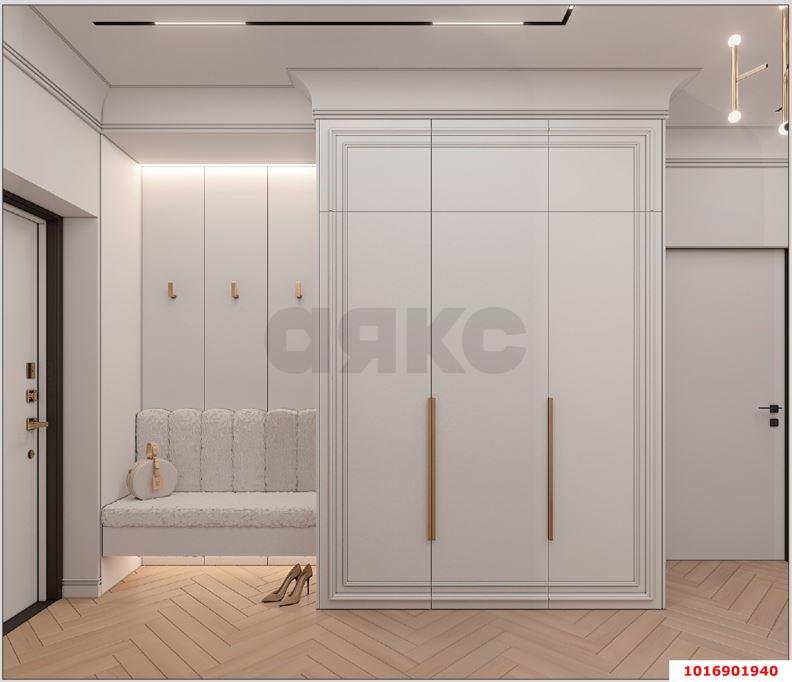 Фото №2: 2-комнатная квартира 63 м² - Краснодар, Черёмушки, мкр. Центральный внутригородской округ, ул. Обрывная, 132/1к2