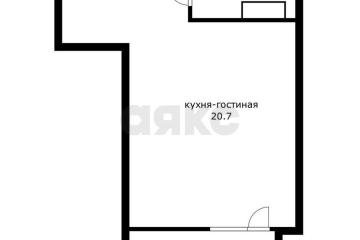 Фото №1: Студия <span class="whitespace-nowrap">24 м²</span>, <span class="whitespace-nowrap">3/9 эт.</span> - Краснодар, мкр. жилой комплекс Европа Клубный Квартал 6, ул. Античная, 12