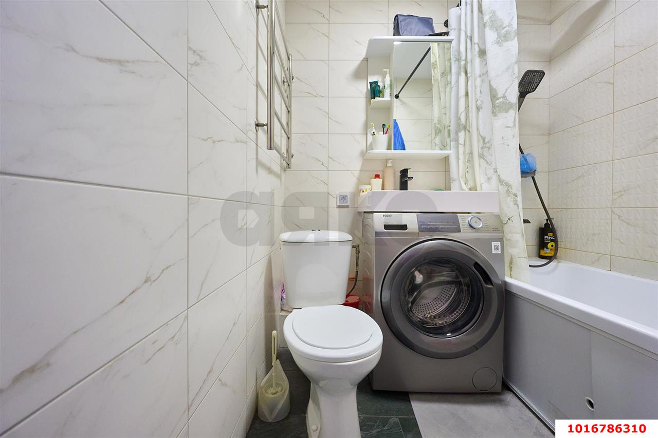 Фото №7: 1-комнатная квартира 36 м² - Краснодар, Западный внутригородской округ, мкр. Юбилейный, ул. 70-летия Октября, 20/2