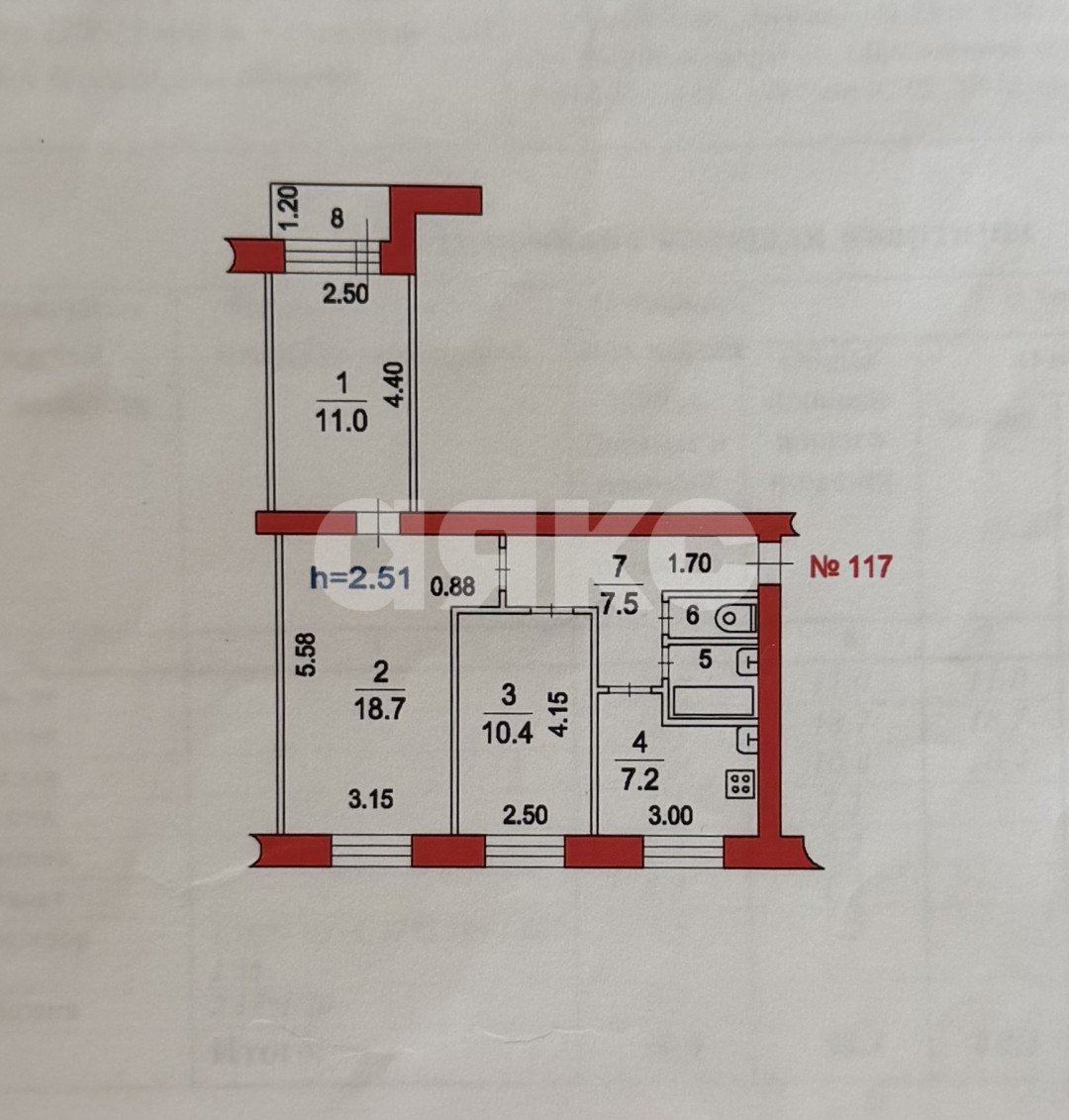 Фото №20: 3-комнатная квартира 59 м² - Люберцы, ул. Льва Толстого, 13