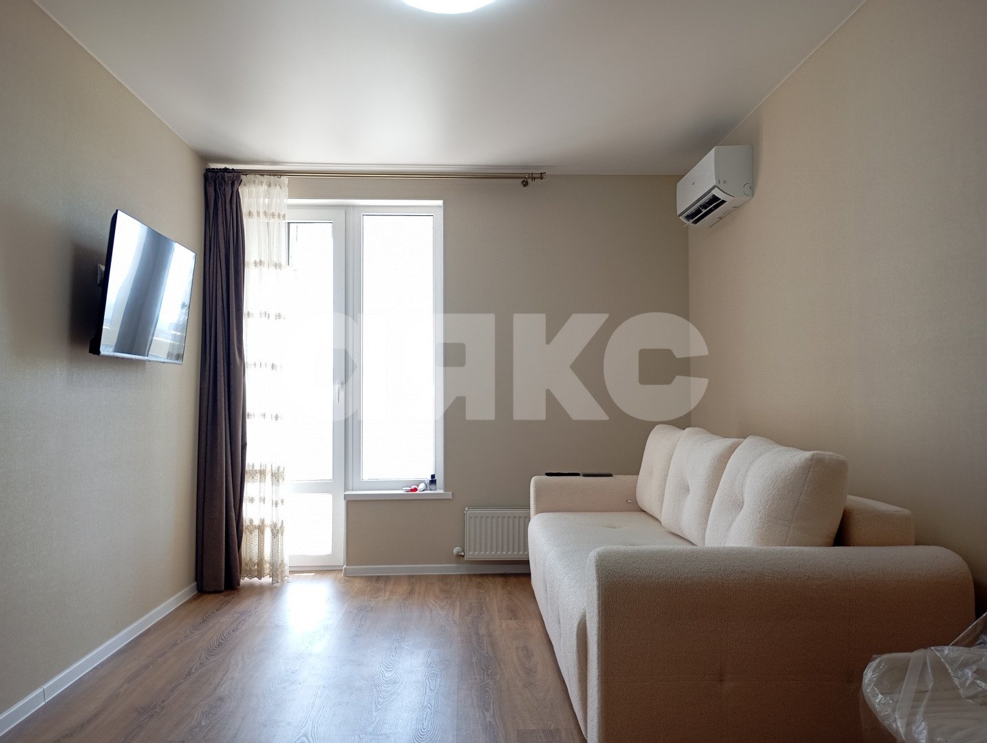 Фото №5: 1-комнатная квартира 42 м² - Анапа, жилой комплекс Парковый, мкр. Парковый, ул. Парковая, 79к1