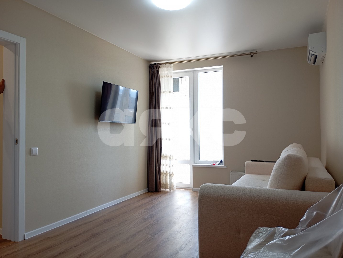 Фото №6: 1-комнатная квартира 42 м² - Анапа, жилой комплекс Парковый, мкр. Парковый, ул. Парковая, 79к1