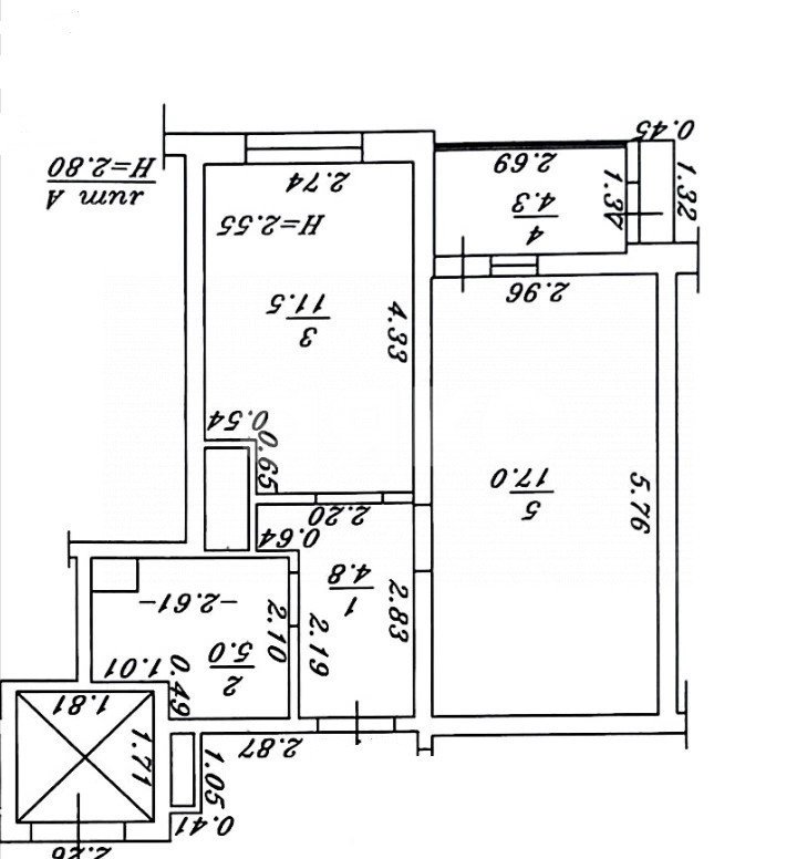 Фото №22: 1-комнатная квартира 42 м² - Анапа, жилой комплекс Парковый, мкр. Парковый, ул. Парковая, 79к1