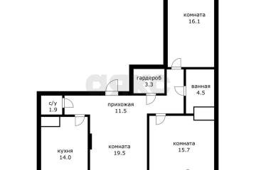 Фото №1: 3-комнатная квартира 85 м² - Краснодар, мкр. жилой комплекс Зеленодар, ул. Садовое Кольцо, 3