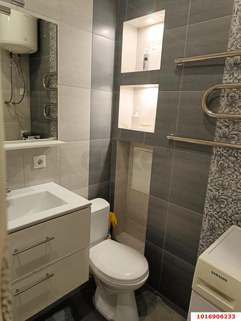 Фото №8: 1-комнатная квартира 44 м² - Краснодар, Прикубанский внутригородской округ, Музыкальный, ЖК Территория Счастья, жилой комплекс Территория счастья, Завод Радиоизмерительных Приборов, мкр. имени Петра Метальникова, ул. Евгении Жигуленко, 3к1