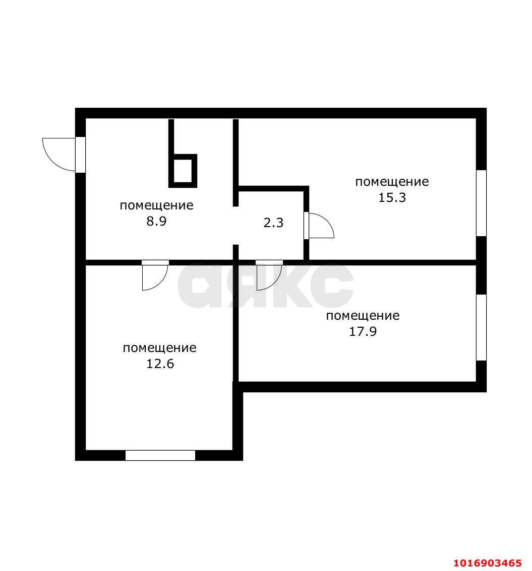 Фото №2: Торговое помещение 57 м² - Краснодар, Прикубанский внутригородской округ, мкр. Московский, ул. Карякина, 15