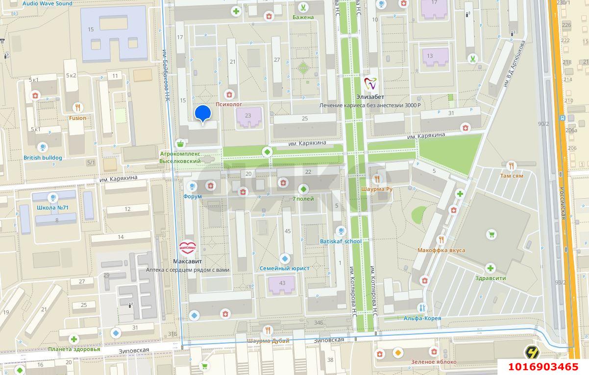 Фото №8: Торговое помещение 57 м² - Краснодар, Прикубанский внутригородской округ, мкр. Московский, ул. Карякина, 15