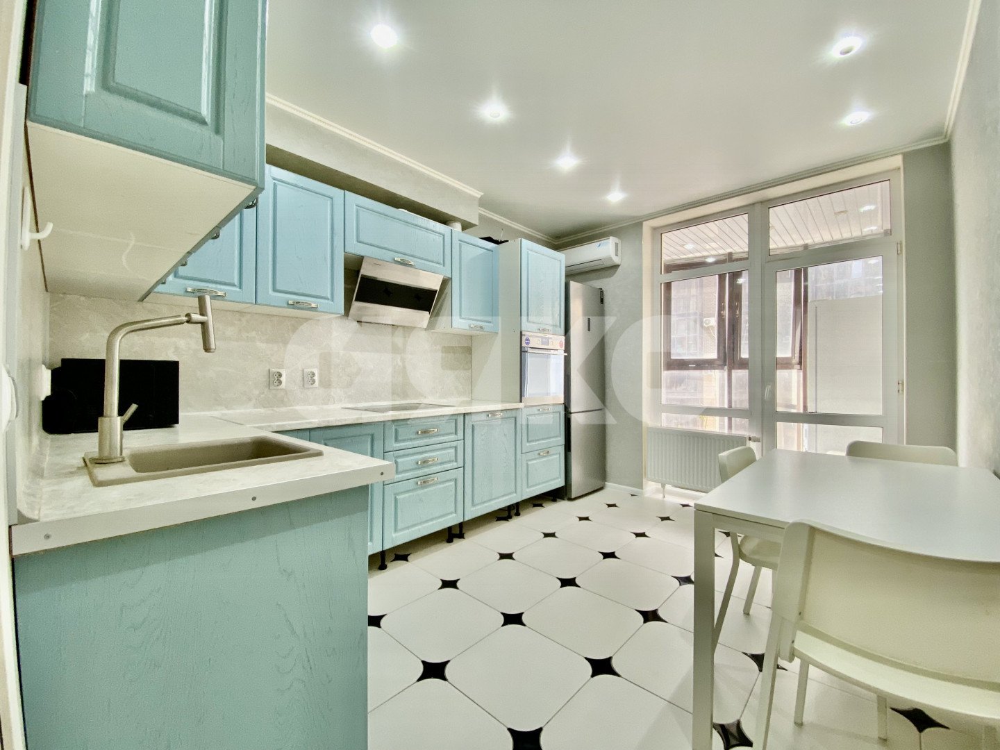 Фото №2: 2-комнатная квартира 50 м² - Анапа, 3Б, жилой комплекс Метеора, 3Б, мкр. жилой комплекс Метеора, ул. Ленина, 185Ак1