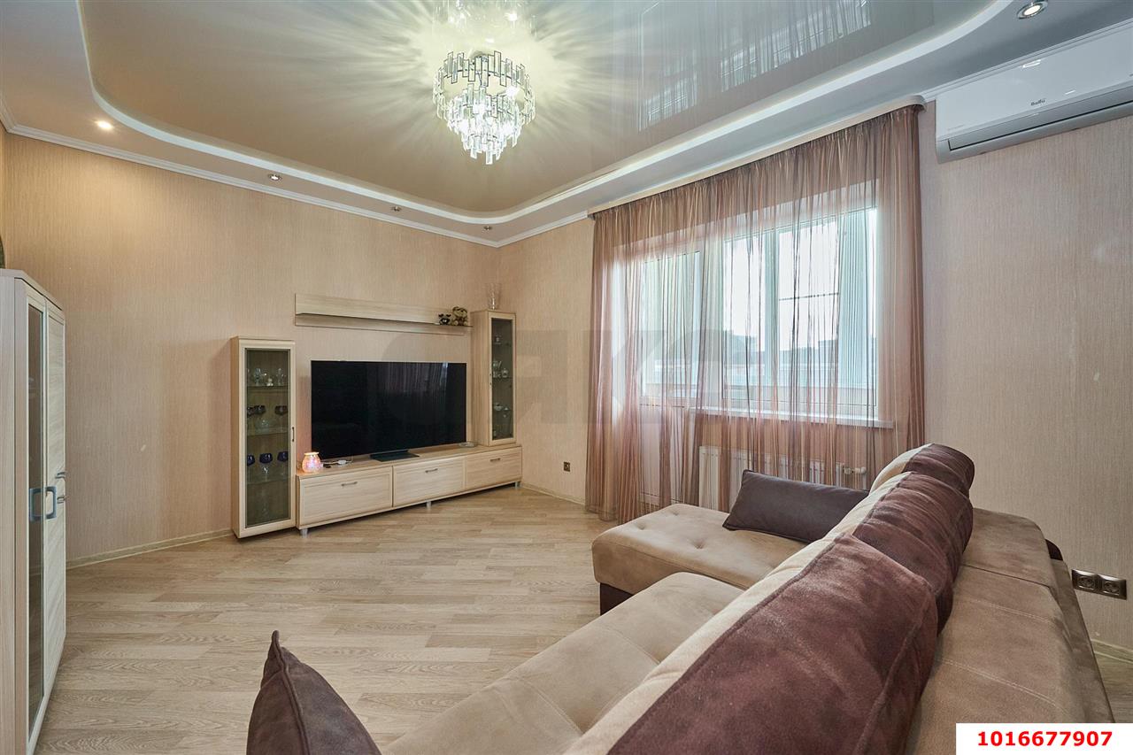 Фото №4: 1-комнатная квартира 52 м² - Краснодар, Прикубанский внутригородской округ, Фестивальный, Солнечный, мкр. жилой комплекс Янтарный 3, пр-кт Константина Образцова, 4к1