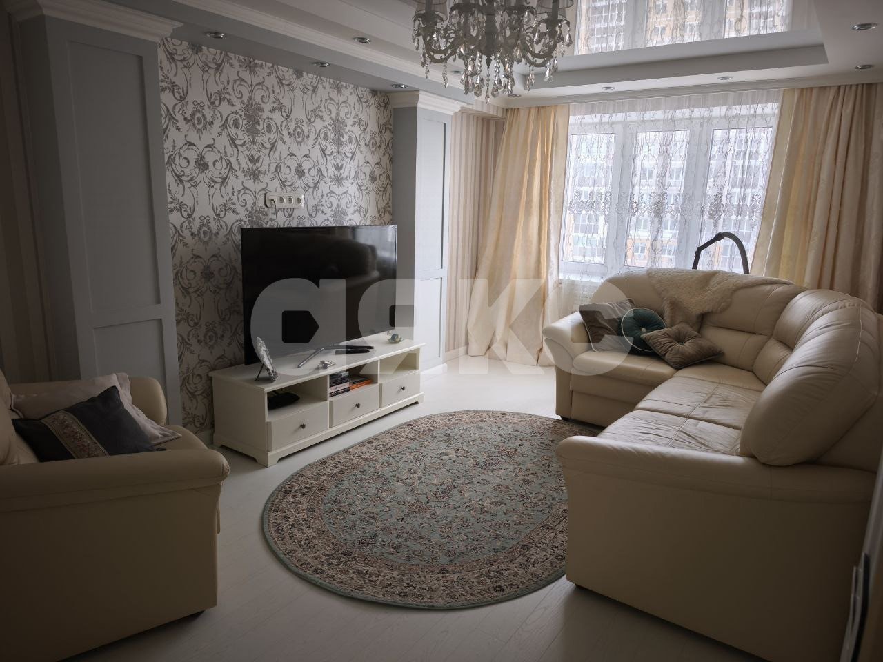 Фото №5: 2-комнатная квартира 57 м² - Липецк, Советский округ, мкр. Елецкий, ул. Осканова, 7