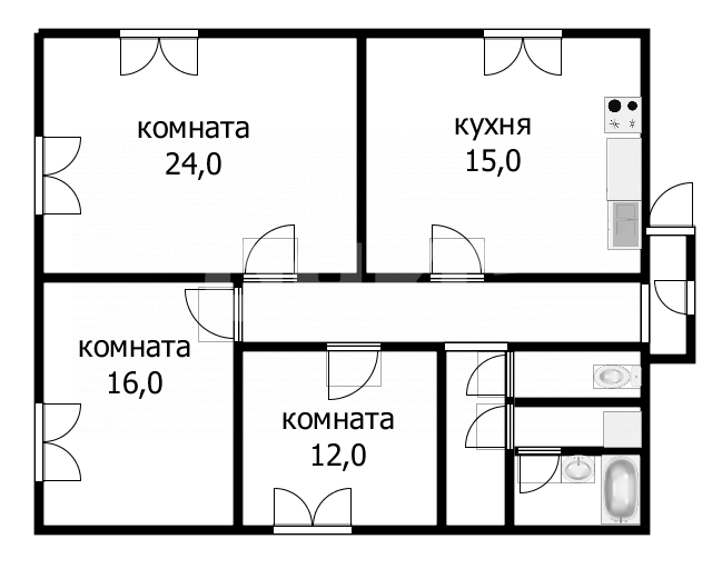 Фото №18: Дом 86 м² + 10.75 сот. - Бужор, ул. Родниковая