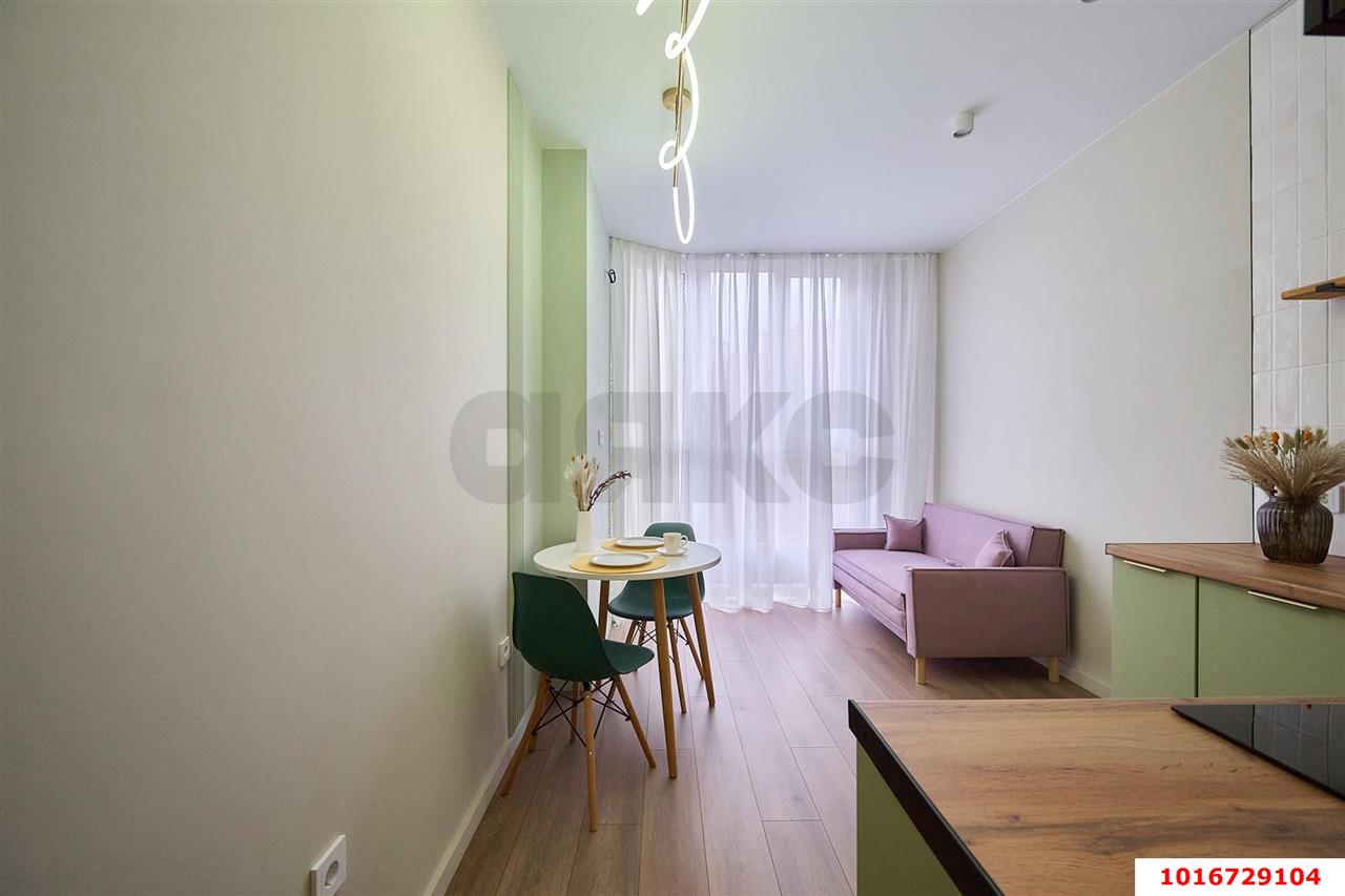 Фото №4: 1-комнатная квартира 30 м² - Краснодар, Прикубанский внутригородской округ, мкр. Достояние, ул. Конгрессная, 31