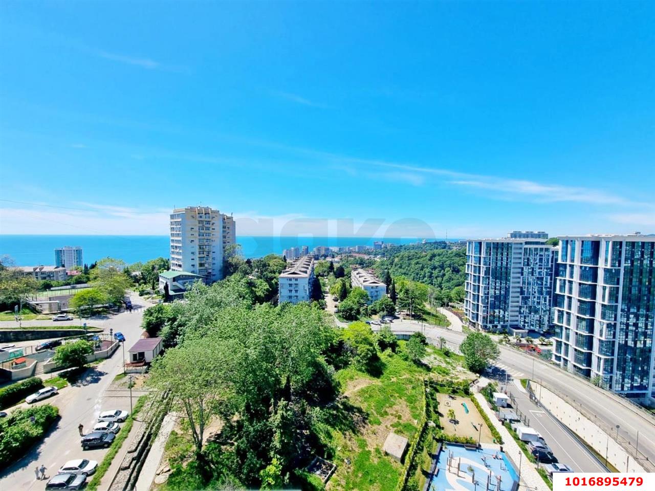 Фото №1: 2-комнатная квартира 50 м² - Сочи, Хостинский, жилой комплекс Кислород, мкр. Бытха, ул. Ясногорская, 16/2к7