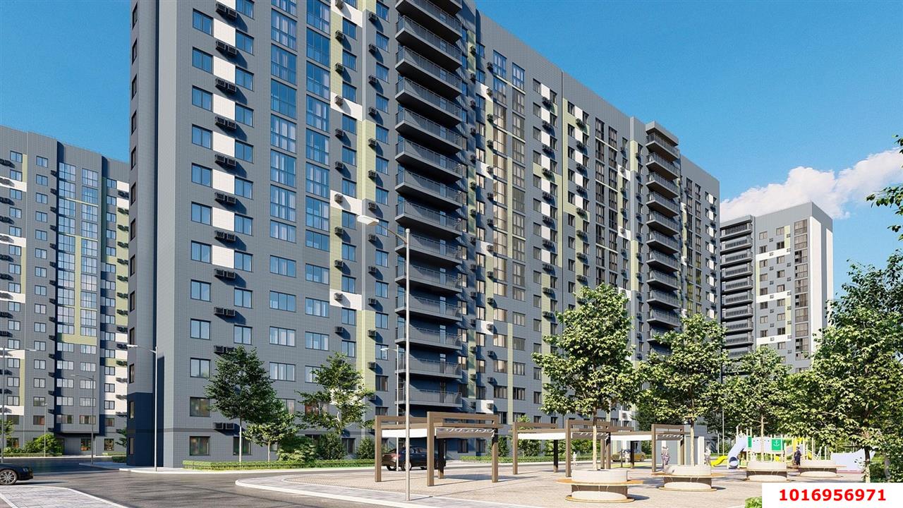 Фото №2: 2-комнатная квартира 55 м² - Краснодар, мкр. Карасунский внутригородской округ, ул. имени Владимира Жириновского, 7