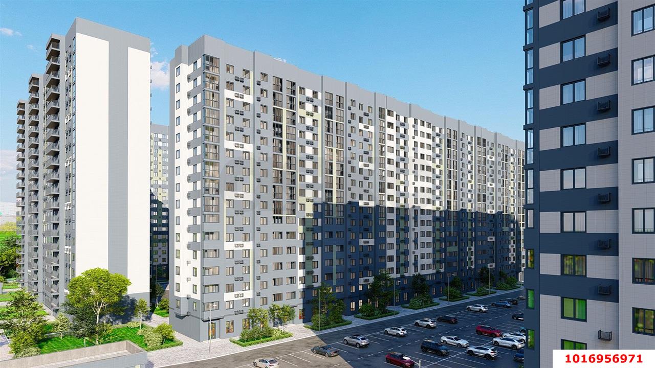 Фото №1: 2-комнатная квартира 55 м² - Краснодар, мкр. Карасунский внутригородской округ, ул. имени Владимира Жириновского, 7