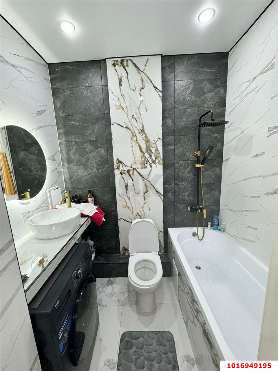 Фото №9: 2-комнатная квартира 34 м² - Краснодар, Прикубанский внутригородской округ, Калинино, Завод Радиоизмерительных Приборов, мкр. ЖК Акварели-2, ул. Тепличная, 62/1к6