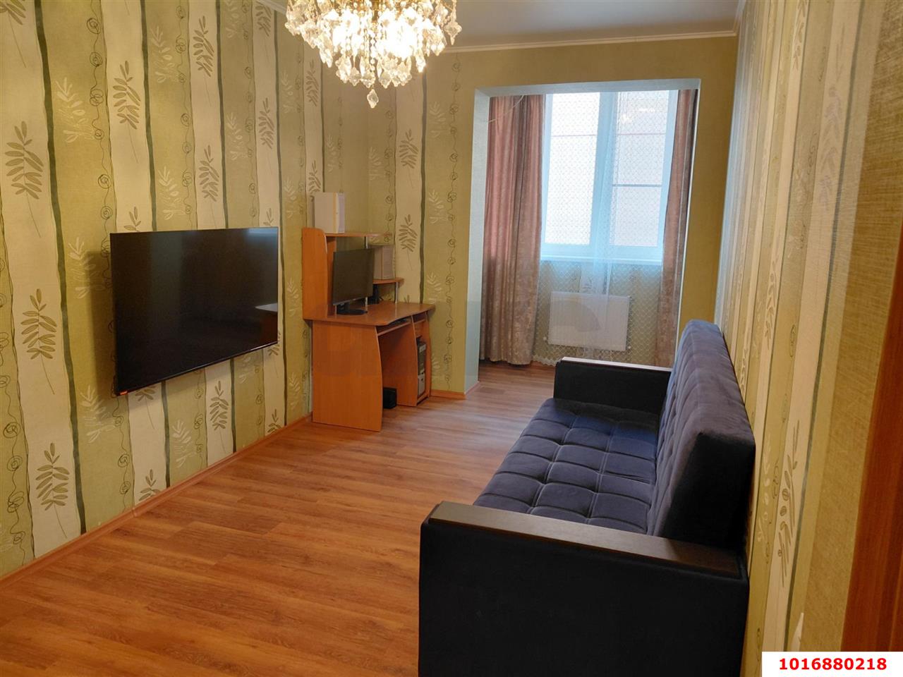 Фото №1: 1-комнатная квартира 38 м² - Краснодар, Прикубанский внутригородской округ, Завод Радиоизмерительных Приборов, мкр. Музыкальный, ул. имени Мусоргского М.П., 3