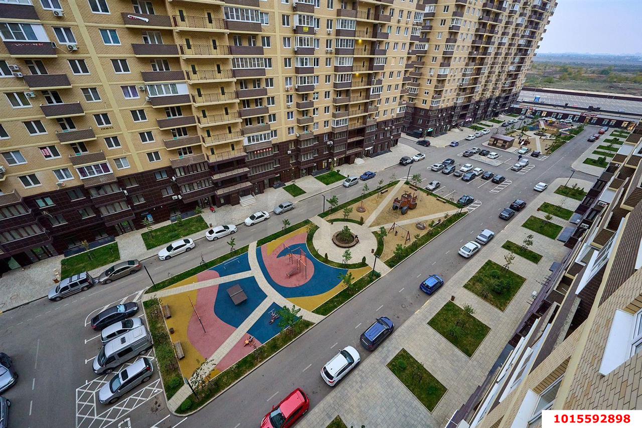 Фото №9: 1-комнатная квартира 38 м² - Краснодар, Славянский, Прикубанский внутригородской округ, мкр. жилой комплекс Ракурс, ул. имени Героя Ростовского, 8к7