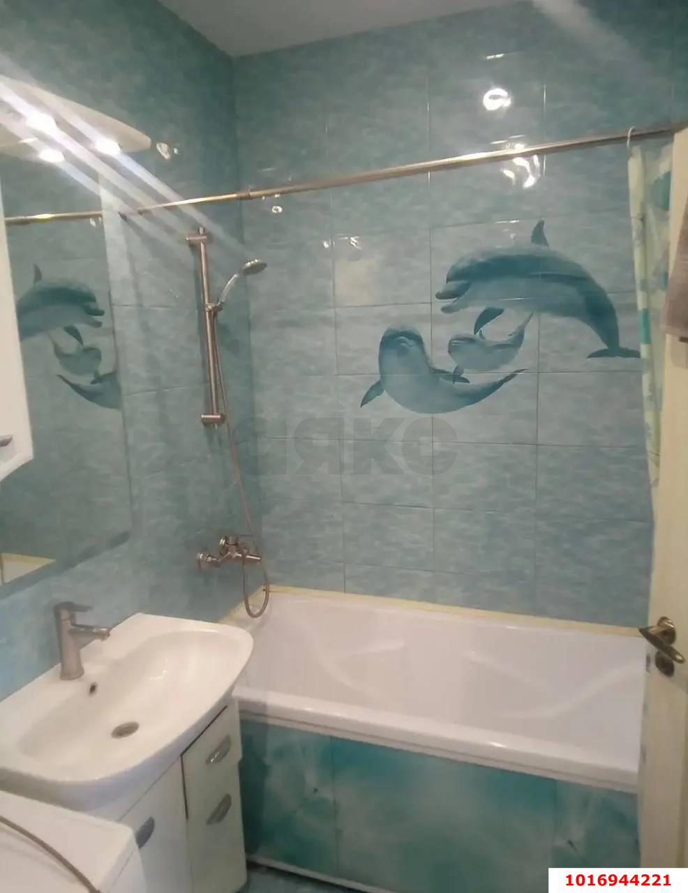 Фото №5: 1-комнатная квартира 46 м² - Краснодар, Карасунский внутригородской округ, Хлопчато-бумажный Комбинат, мкр. жилой комплекс Аквамарин, ул. Уральская, 75к1