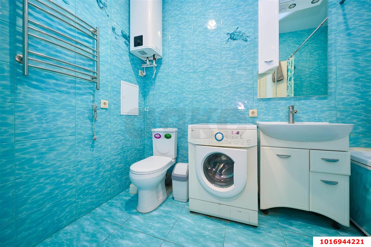 Фото №13: 1-комнатная квартира 42 м² - Краснодар, Карасунский внутригородской округ, Хлопчато-бумажный Комбинат, мкр. жилой комплекс Аквамарин, ул. Уральская, 75к1