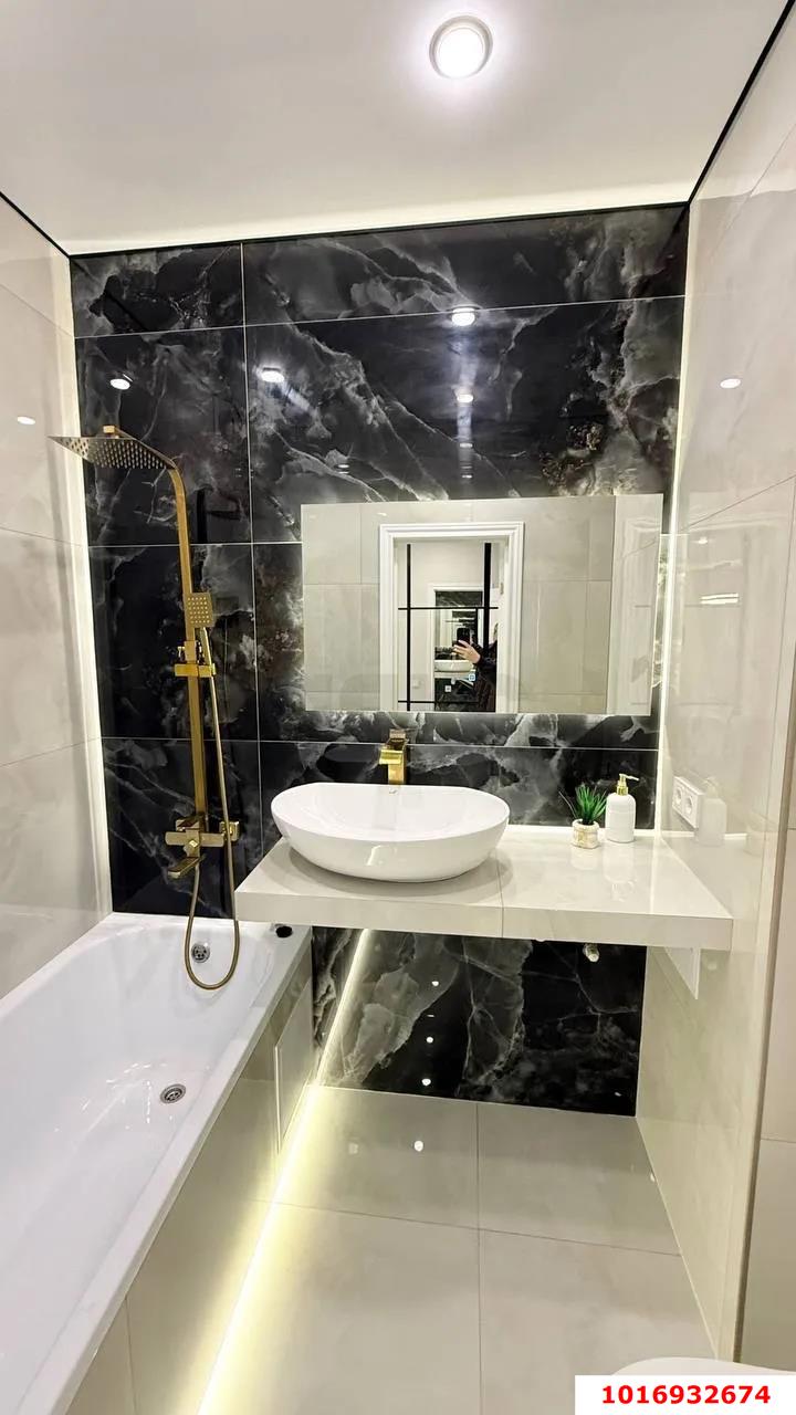 Фото №6: 1-комнатная квартира 44 м² - Краснодар, ЖК Жемчужина, Завод Радиоизмерительных Приборов, Прикубанский внутригородской округ, Музыкальный, мкр. жилой комплекс Жемчужина, ул. имени Ф.И. Шаляпина, 30/1к2