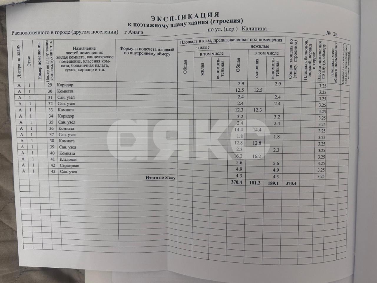 Фото №37: Коммерция 815 м² - Анапа, ул. Калинина, 2В