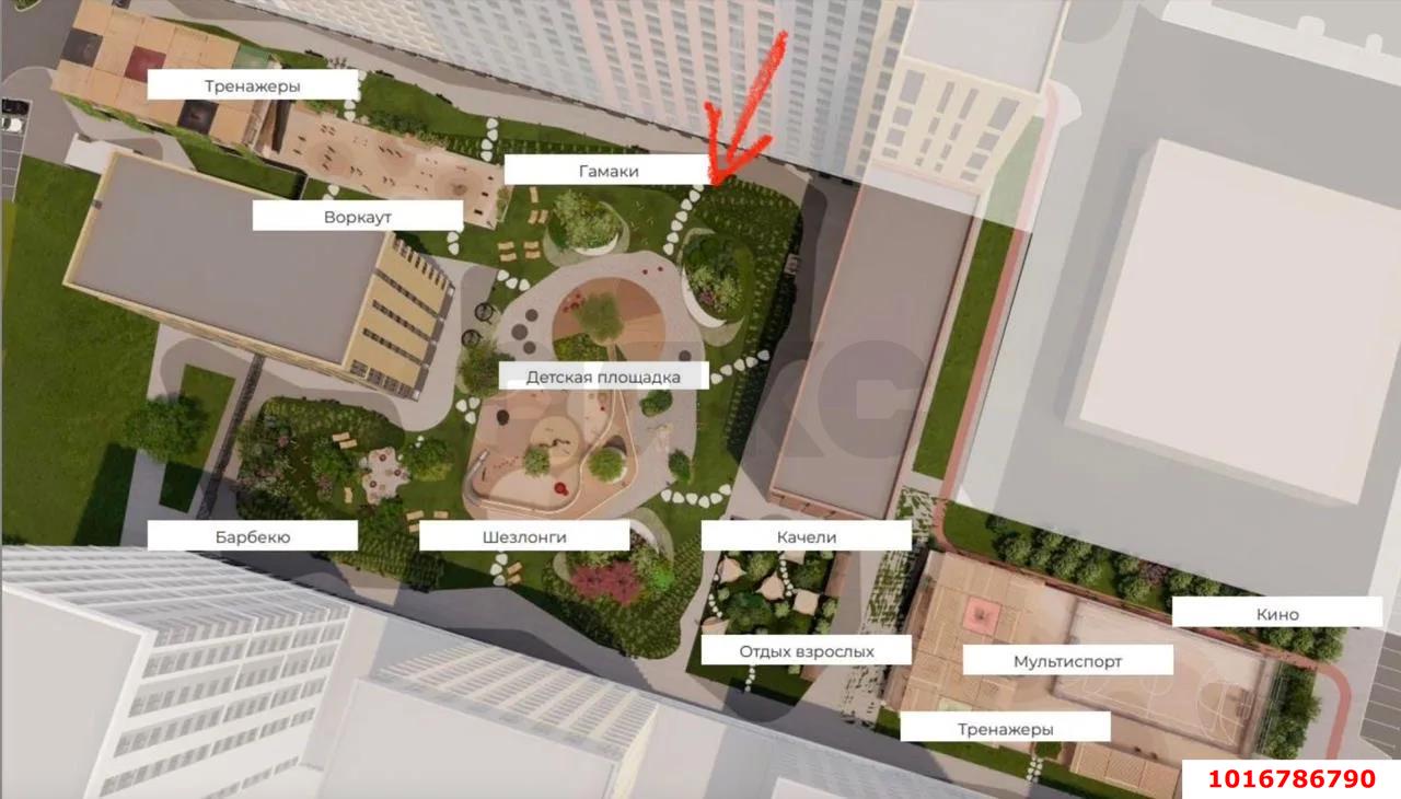 Фото №14: 1-комнатная квартира 37 м² - Краснодар, Карасунский внутригородской округ, Хлопчато-бумажный Комбинат, мкр. жилой квартал Патрики, ул. Сормовская, лит1/1