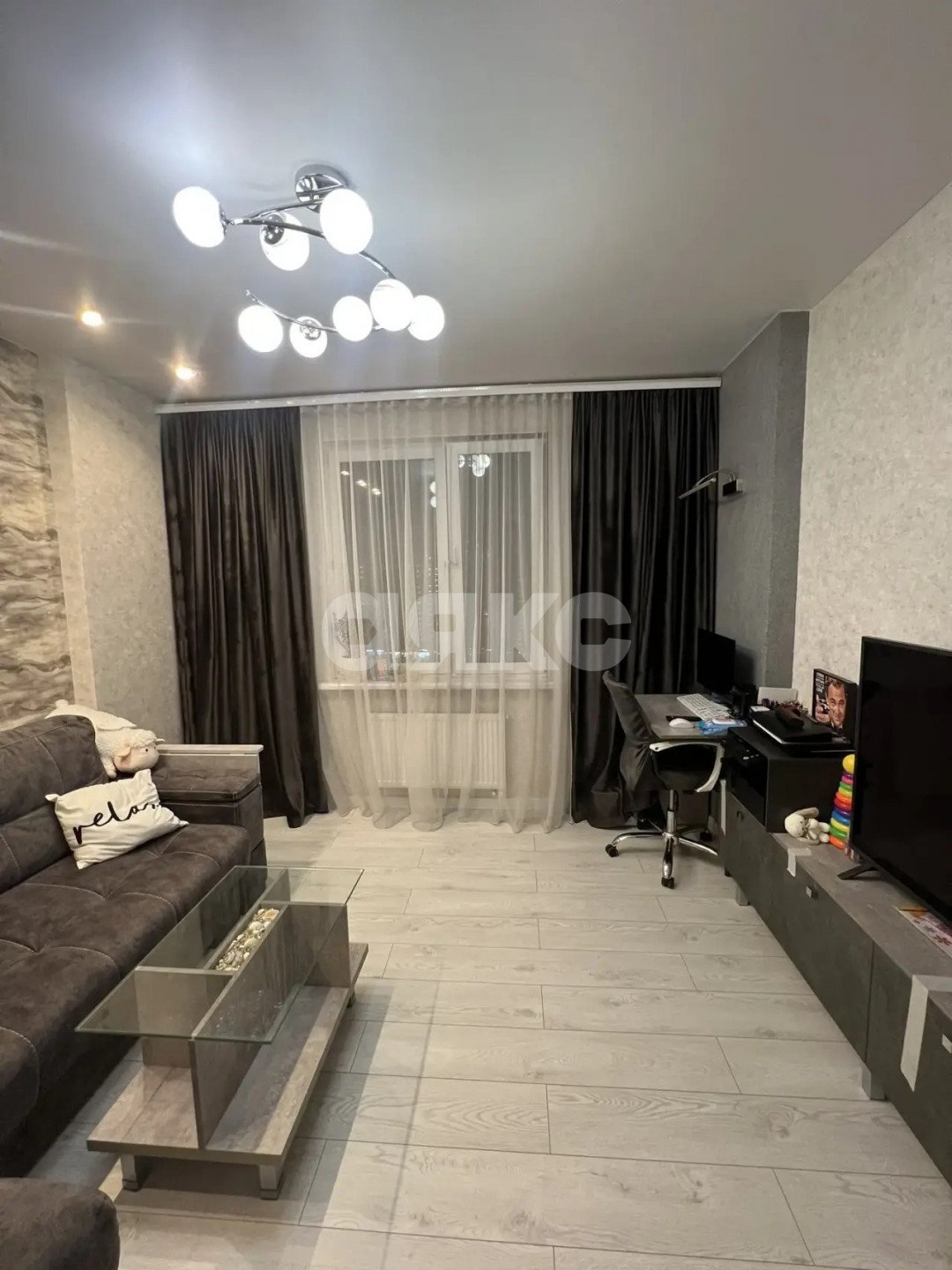 Фото №4: 2-комнатная квартира 56 м² - Раменское, 5-й, мкр. жилой комплекс Флагман, пр-д Спортивный, 6