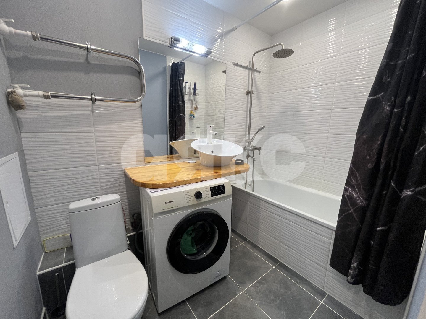 Фото №12: 1-комнатная квартира 42 м² - Анапа, ЖК Горгиппия Морская, Горгиппия, жилой комплекс Горгиппия Морская, Горгиппия, мкр. жилой комплекс Горгиппия Морская, ул. Ленина, 229