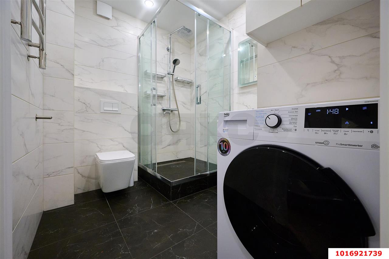 Фото №17: 1-комнатная квартира 36 м² - Краснодар, Прикубанский внутригородской округ, мкр. Фестивальный, ул. Гагарина, 59