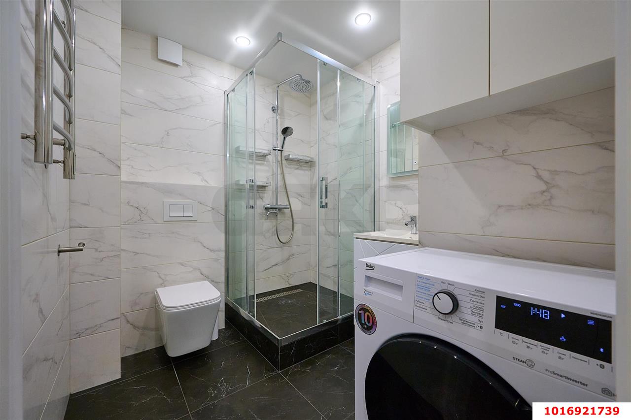 Фото №13: 1-комнатная квартира 36 м² - Краснодар, Прикубанский внутригородской округ, мкр. Фестивальный, ул. Гагарина, 59