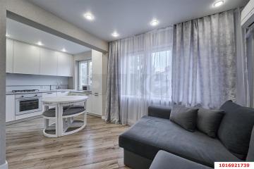 Фото №2: 1-комнатная квартира 36 м² - Краснодар, мкр. Фестивальный, ул. Гагарина, 59