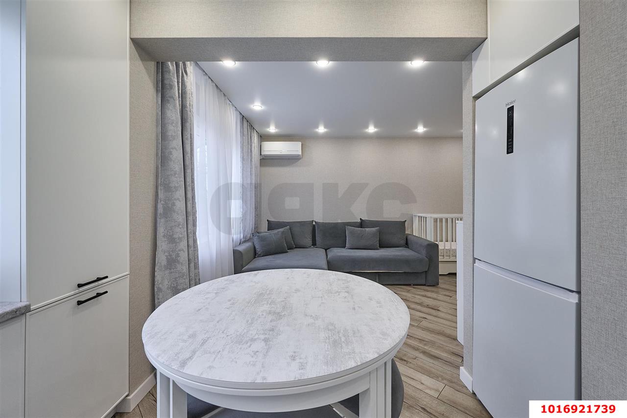 Фото №7: 1-комнатная квартира 36 м² - Краснодар, Прикубанский внутригородской округ, мкр. Фестивальный, ул. Гагарина, 59