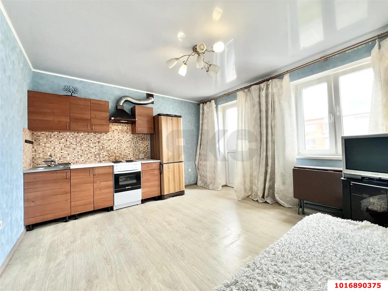 Фото №1: Студия 24 м² - Берёзовый, Прикубанский внутригородской округ, п. Прогресс, ул. имени Туполева А.Н., 2