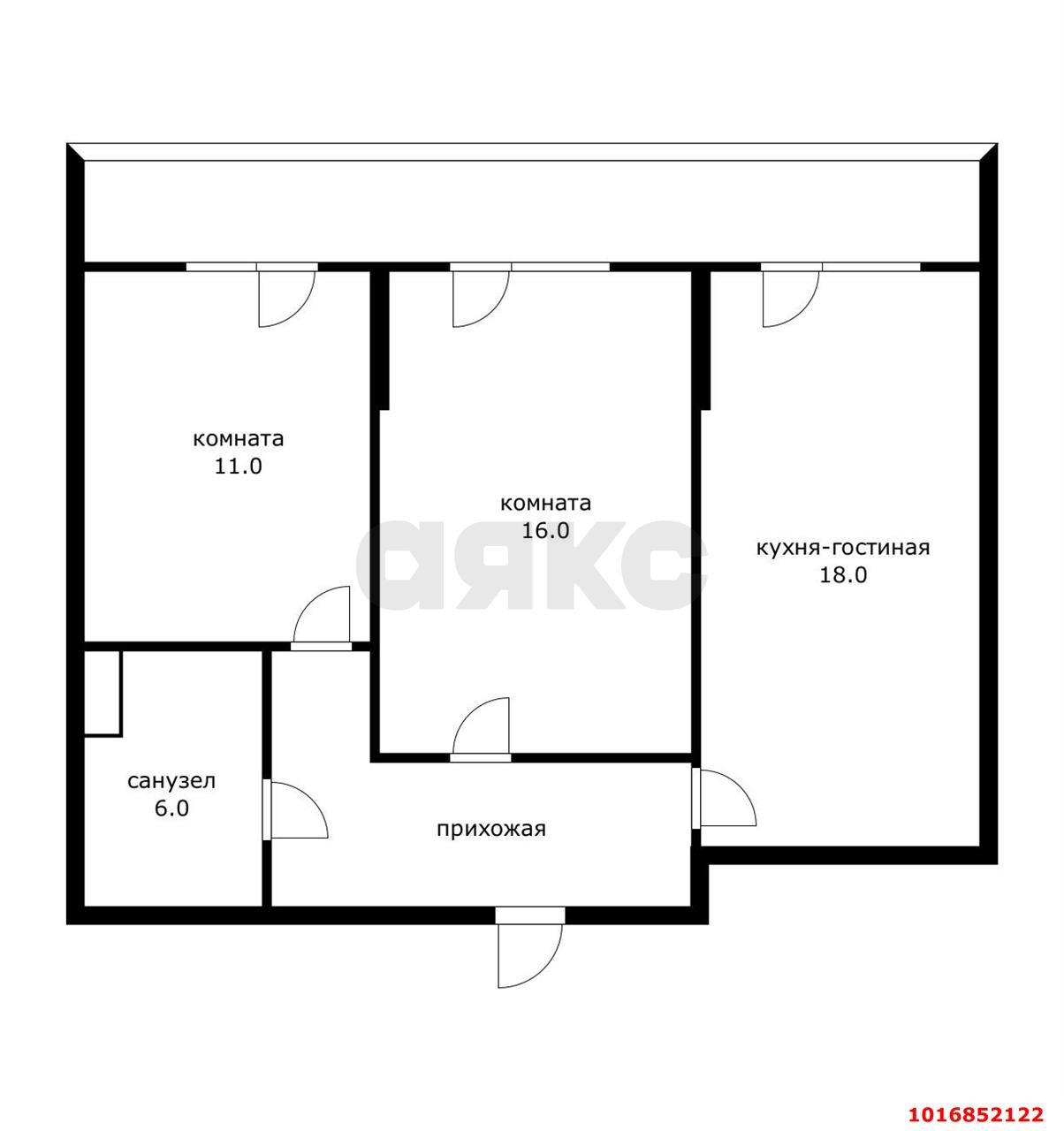 Фото №20: 2-комнатная квартира 63 м² - Краснодар, Карасунский внутригородской округ, Гидростроителей, мкр. жилой комплекс Премьера, ул. Автолюбителей, 1/7к5