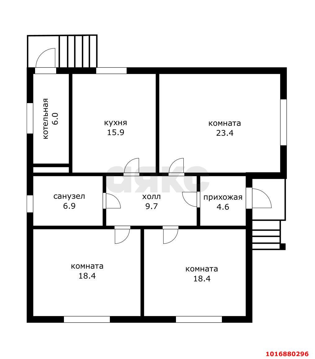 Фото №19: Дом 103 м² + 3.96 сот. - Краснодар, Прикубанский внутригородской округ, Сады Калинина, ст Животновод, ул. Персиковая, 201