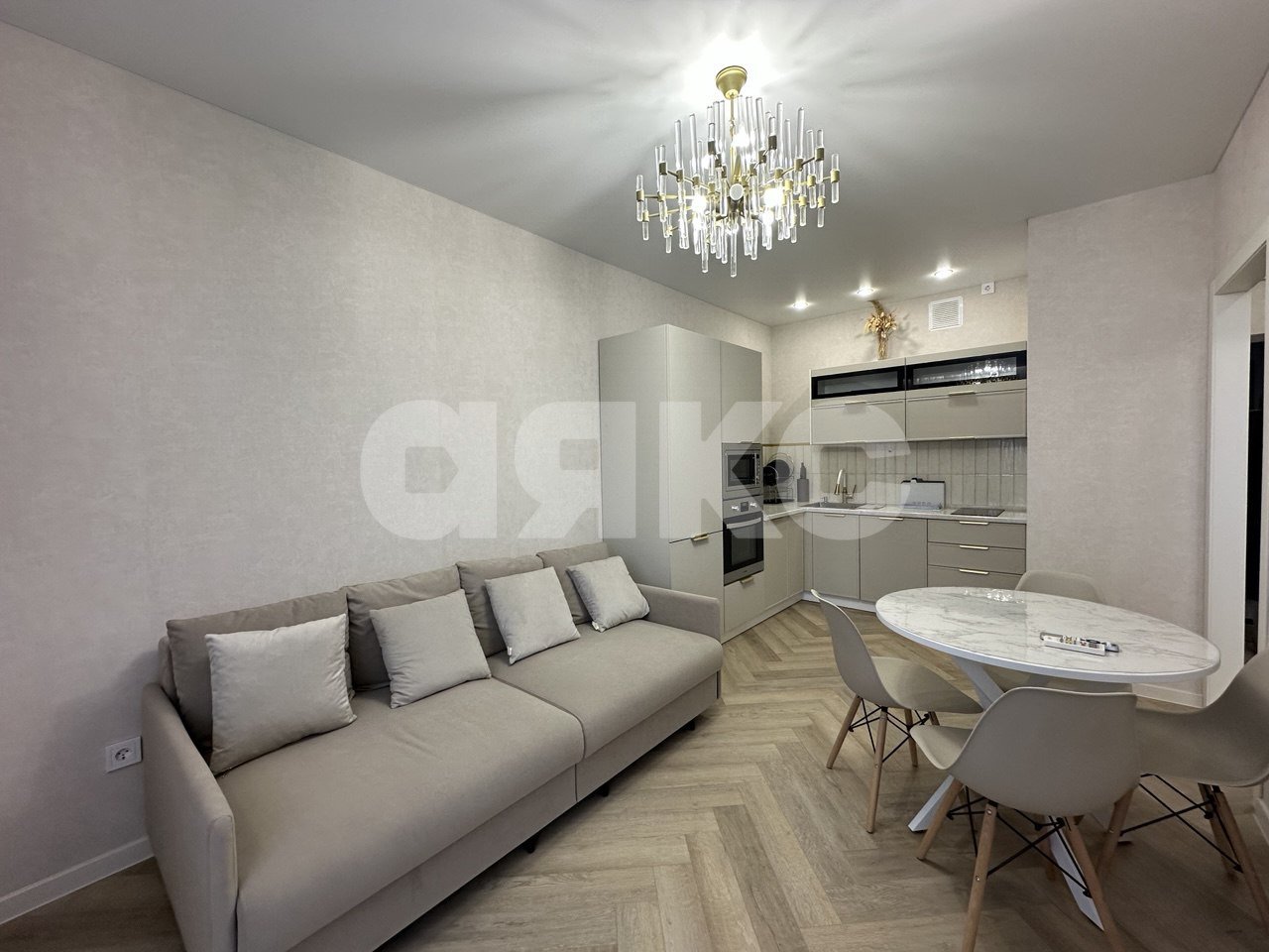 Фото №3: 2-комнатная квартира 51 м² - Тула, Привокзальный территориальный округ, мкр. ЖК Дома Цвета Кофе, ул. Генерала Маргелова, 3Д