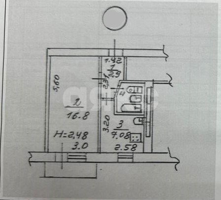 Фото №8: 1-комнатная квартира 30 м² - Мариуполь, р. Приморский, пр-кт Нахимова, 88А