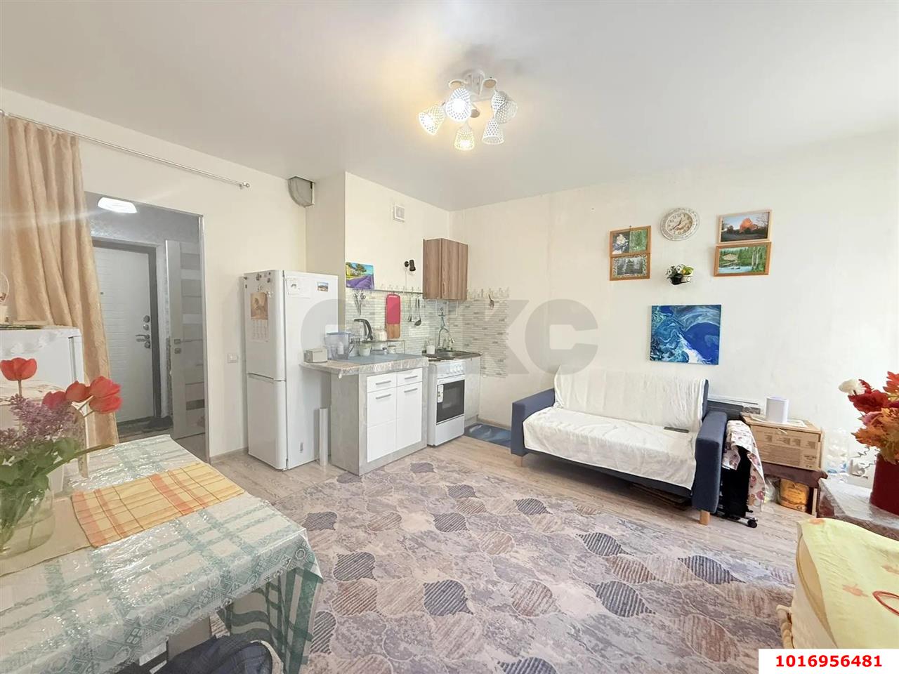 Фото №1: Студия 26 м² - Краснодар, Карасунский внутригородской округ, ж/р Новознаменский, ул. Войсковая, 4к11